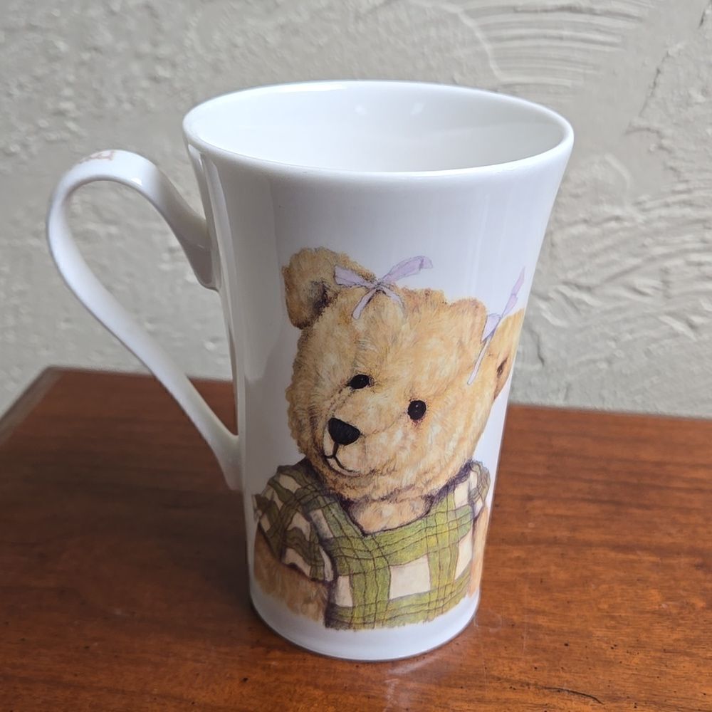 ROY KIRKHAM SET OF 2 BONE CHINA "MY BEAR" MUGS - Picture 11 of 14